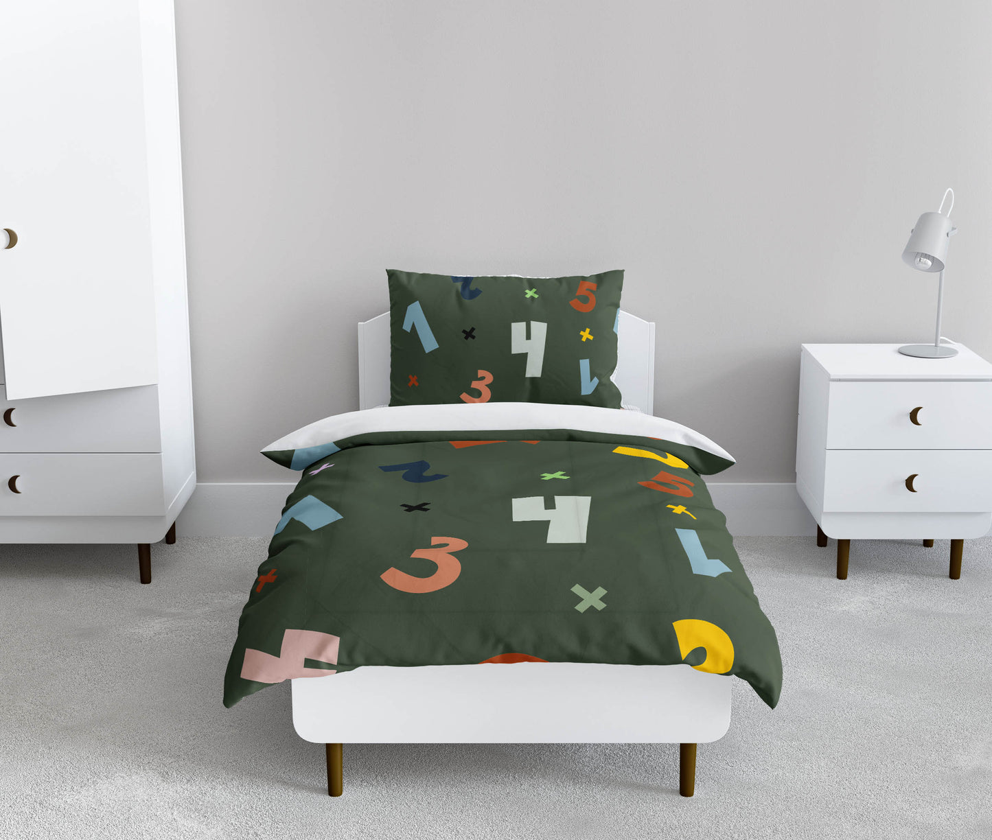 Numbers Comforter Set