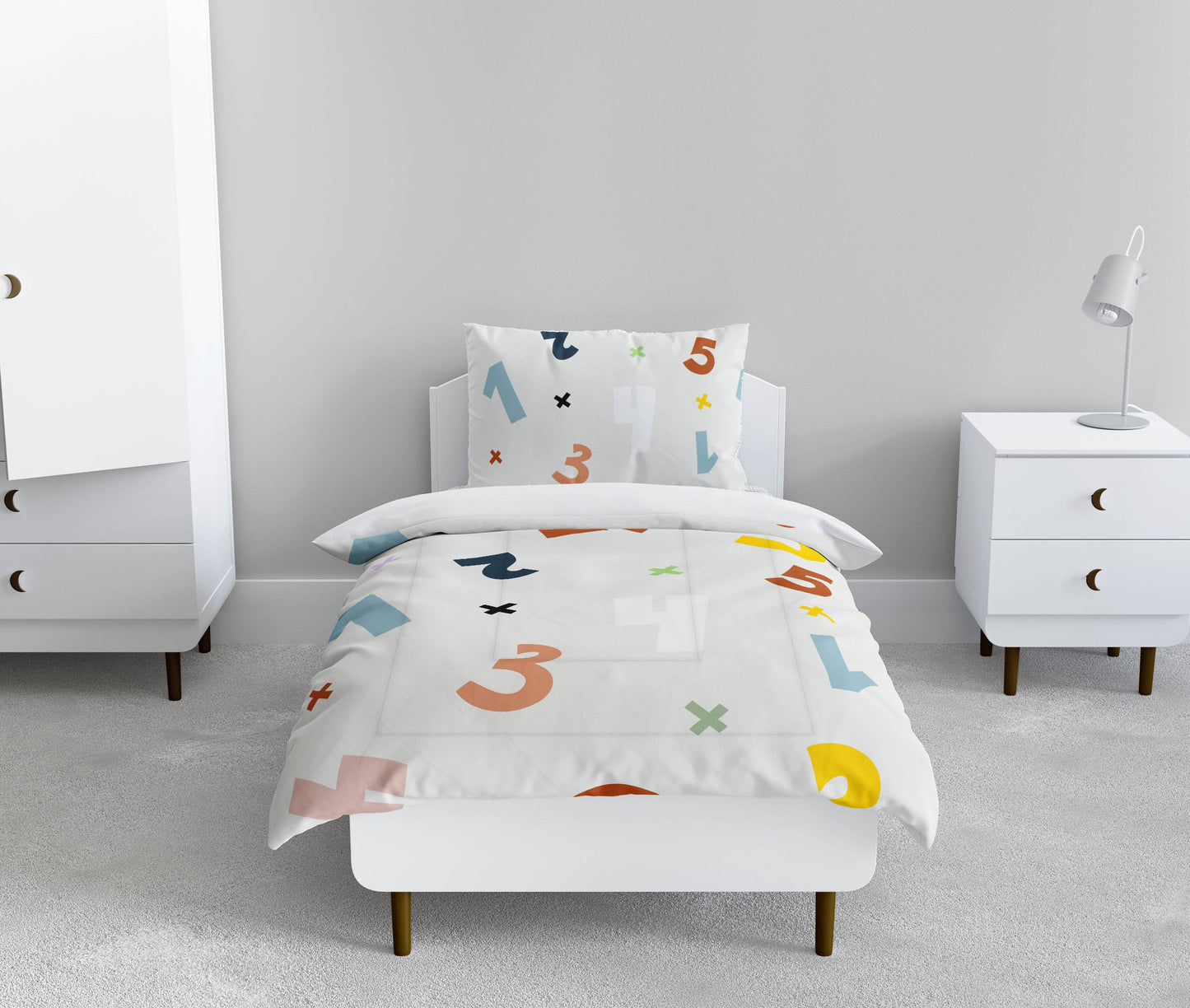 Numbers Comforter Set