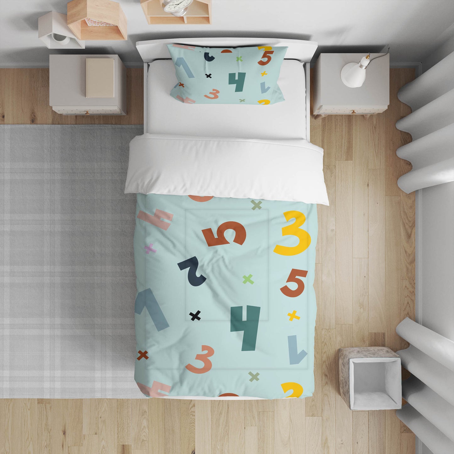 Numbers Comforter Set