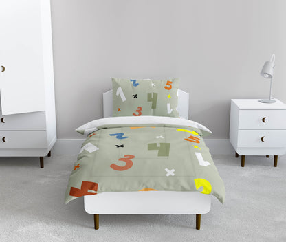 Numbers Comforter Set