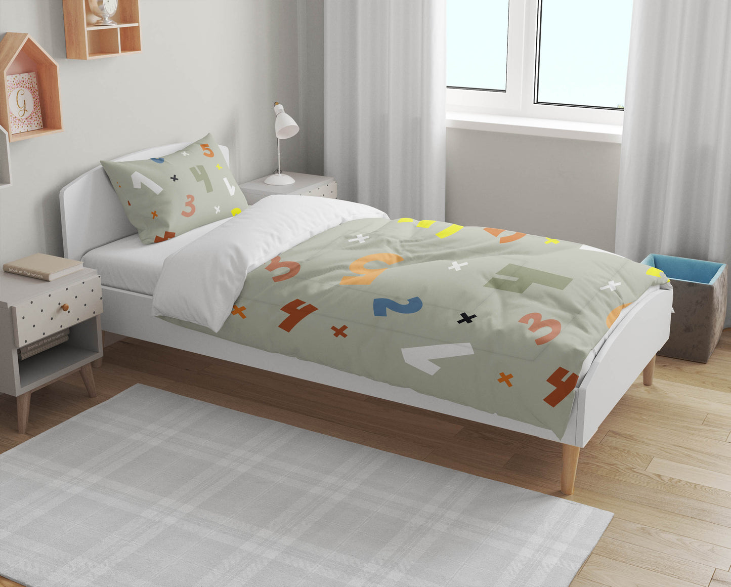 Numbers Comforter Set