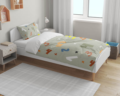 Numbers Comforter Set