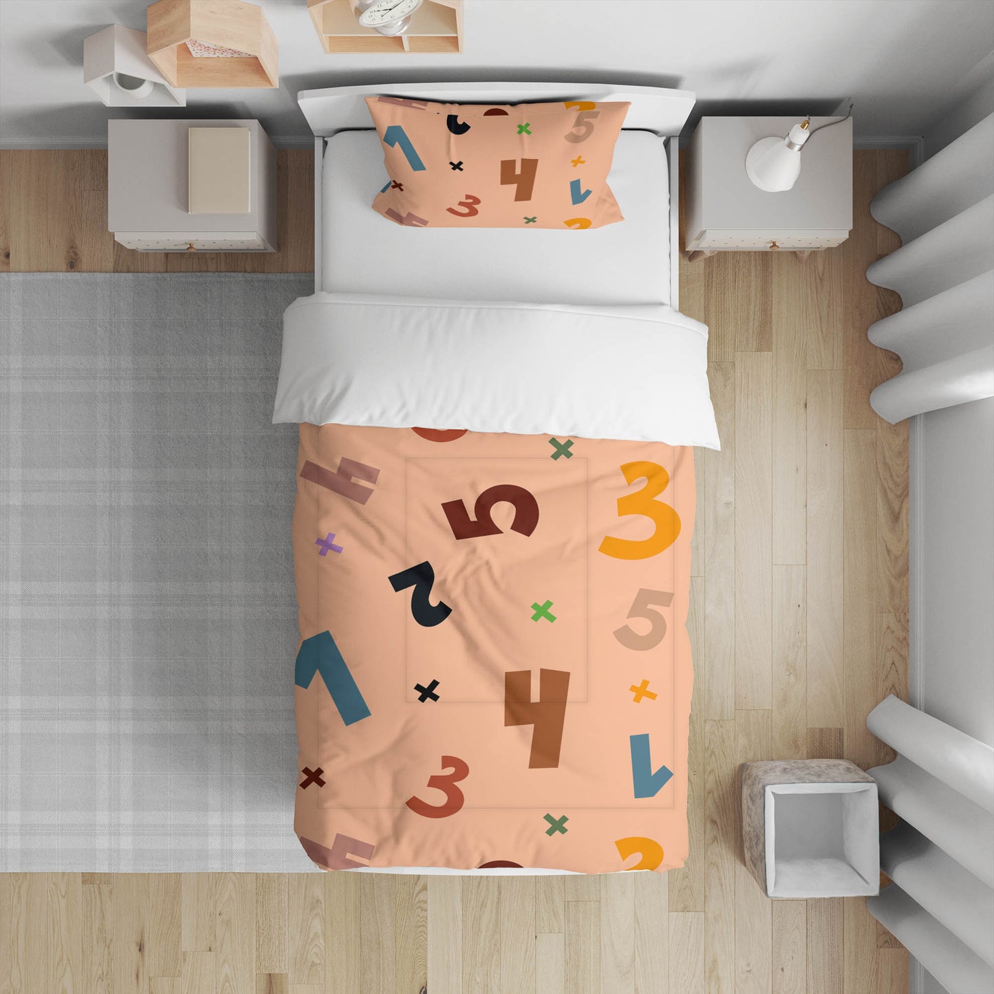 Numbers Comforter Set