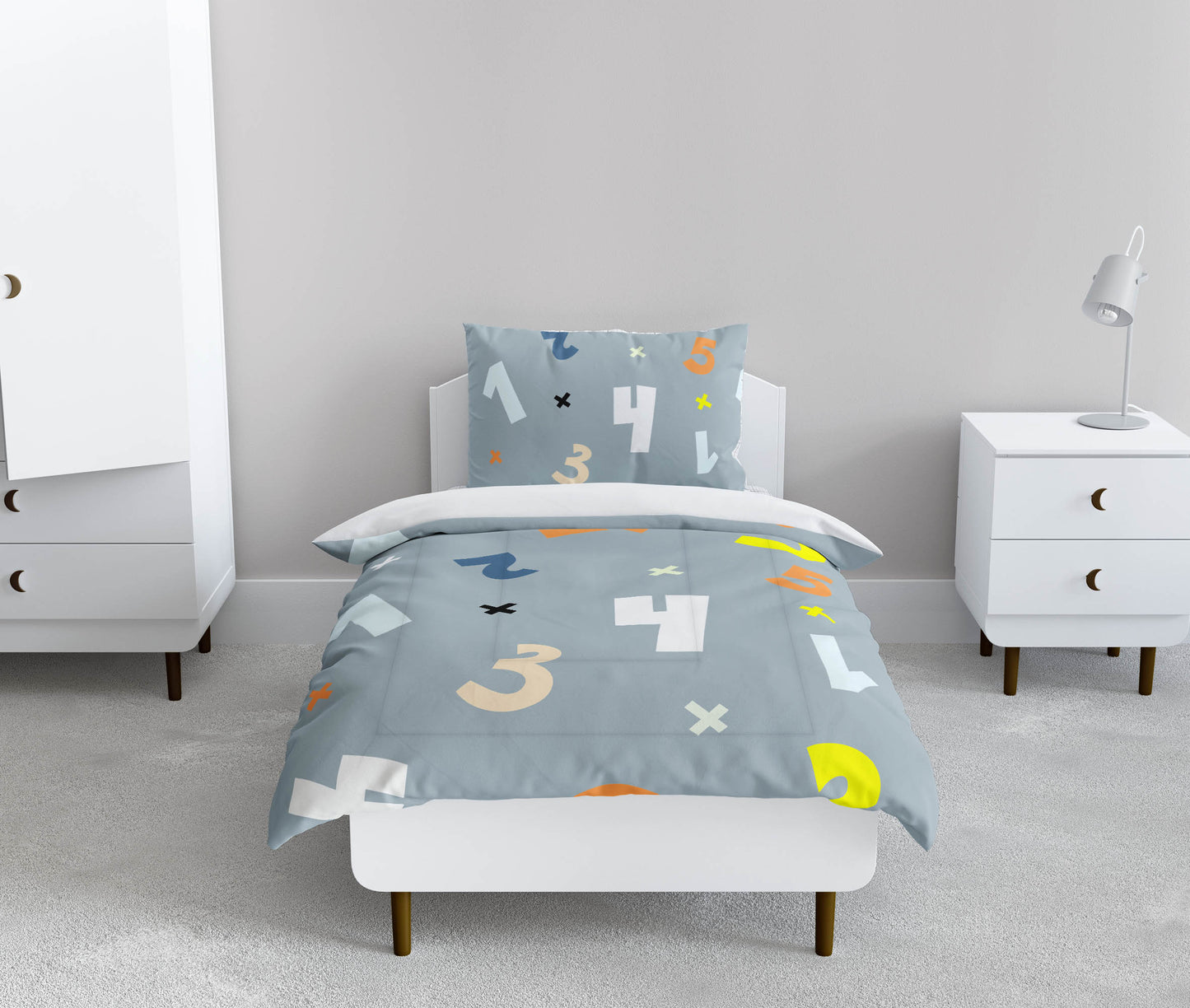 Numbers Comforter Set