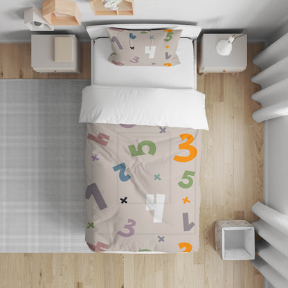 Numbers Comforter Set