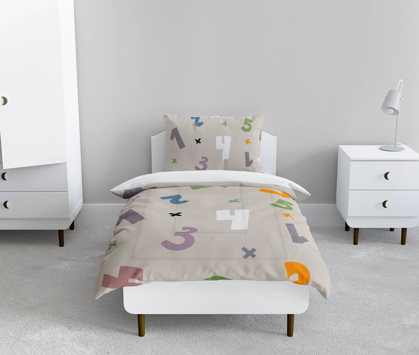 Numbers Comforter Set