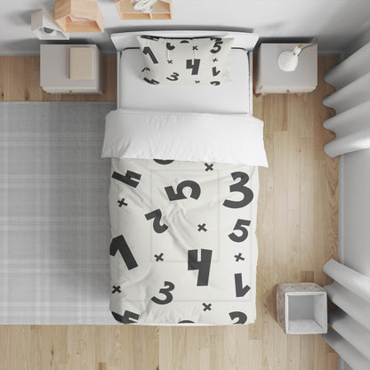 Numbers Comforter Set