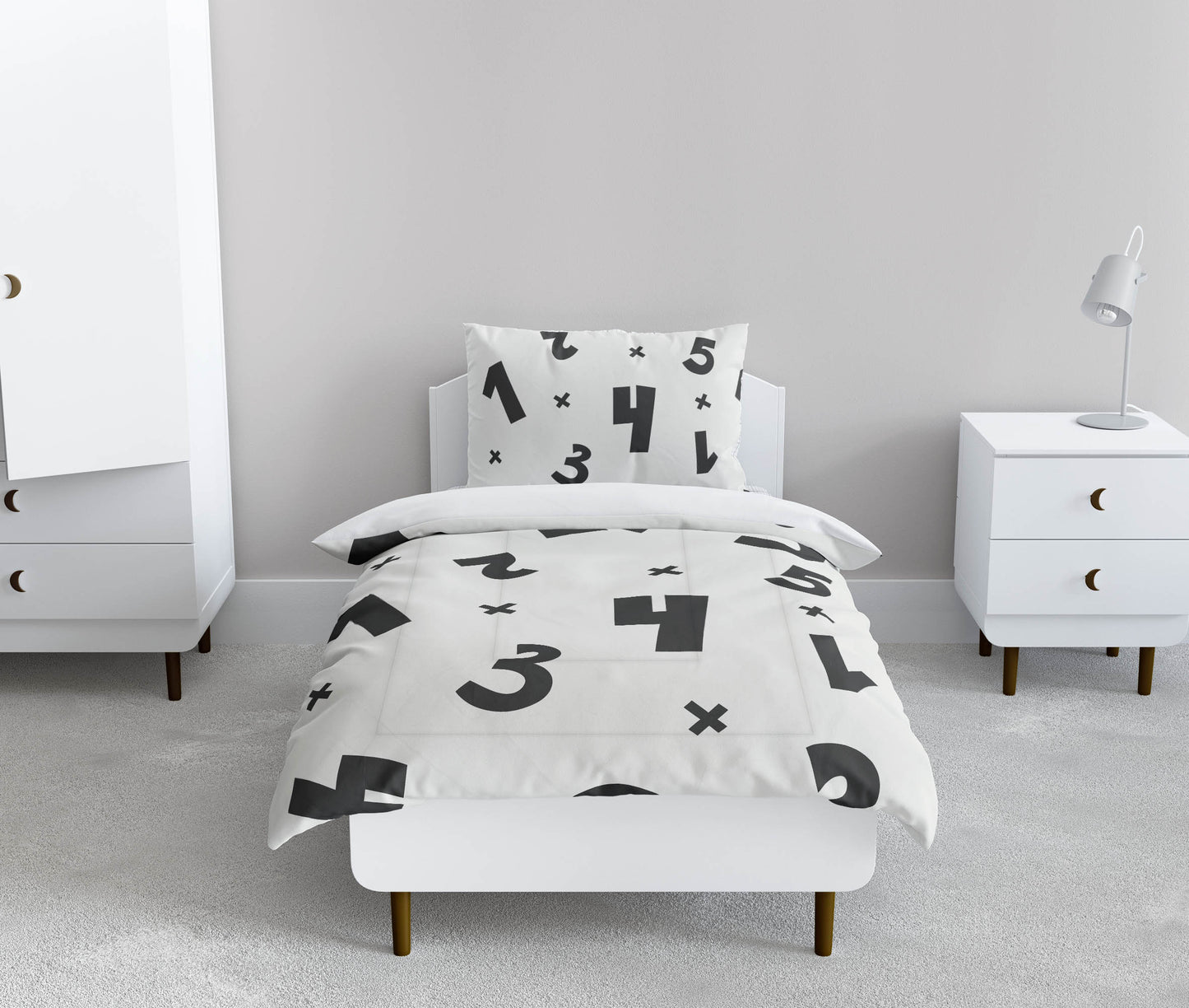 Numbers Comforter Set