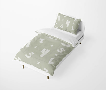 Numbers Comforter Set