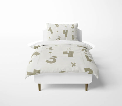 Numbers Comforter Set