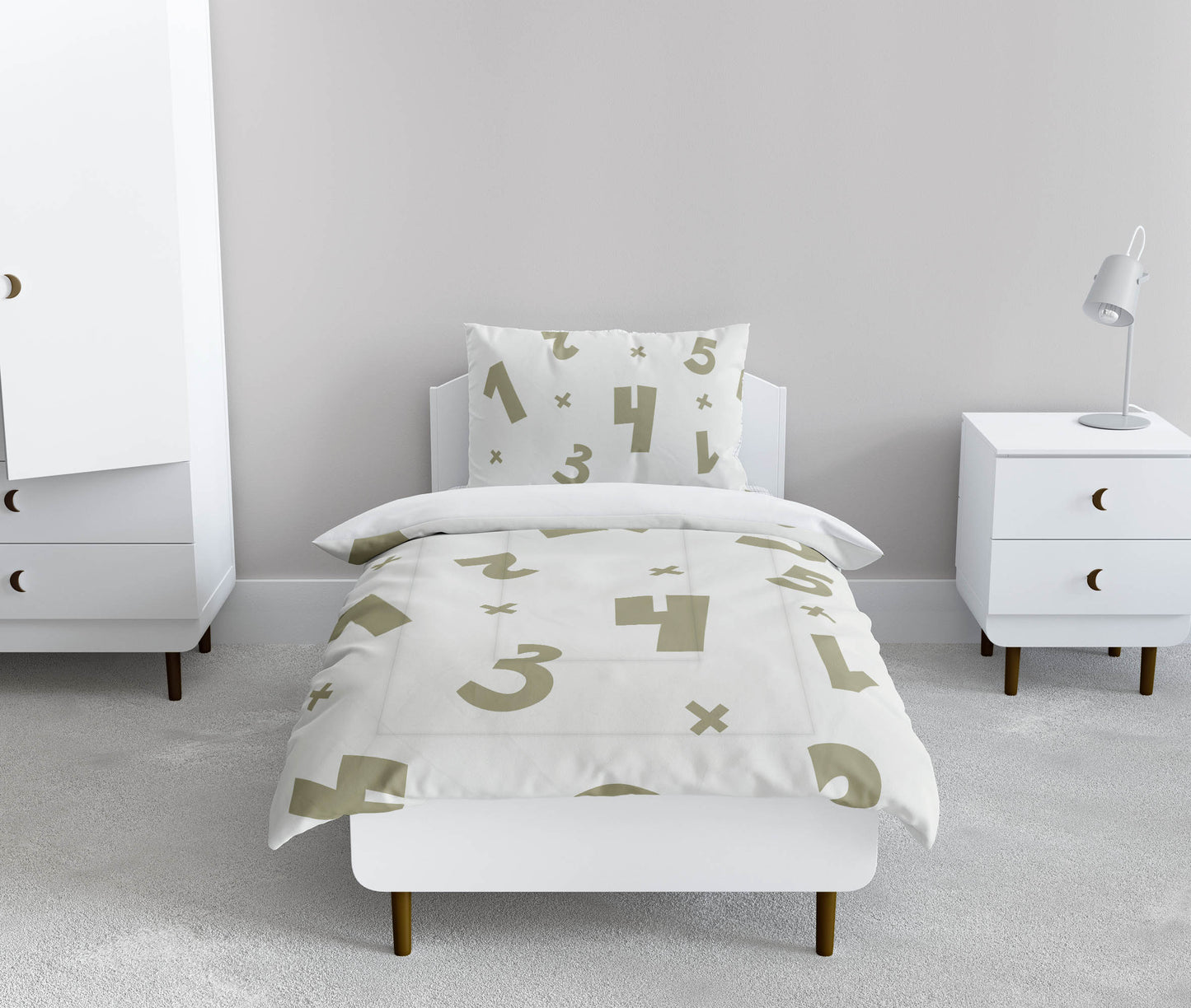 Numbers Comforter Set