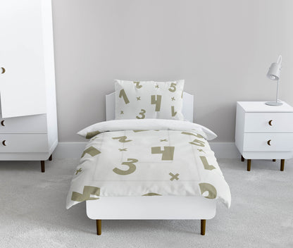 Numbers Comforter Set