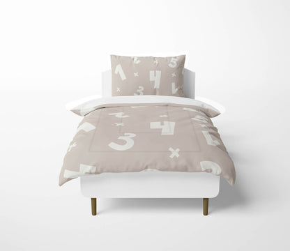 Numbers Comforter Set