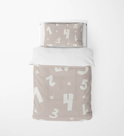Numbers Comforter Set