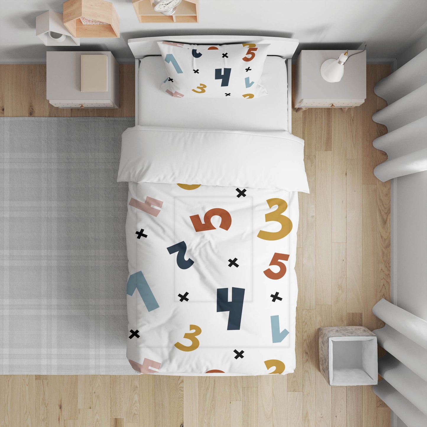 Numbers Comforter Set