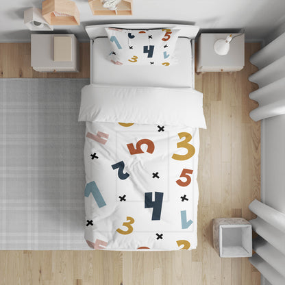 Numbers Comforter Set