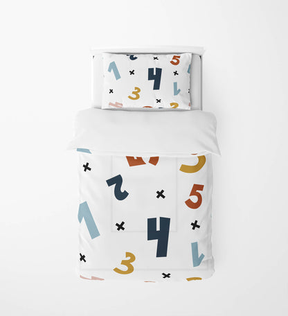 Numbers Comforter Set