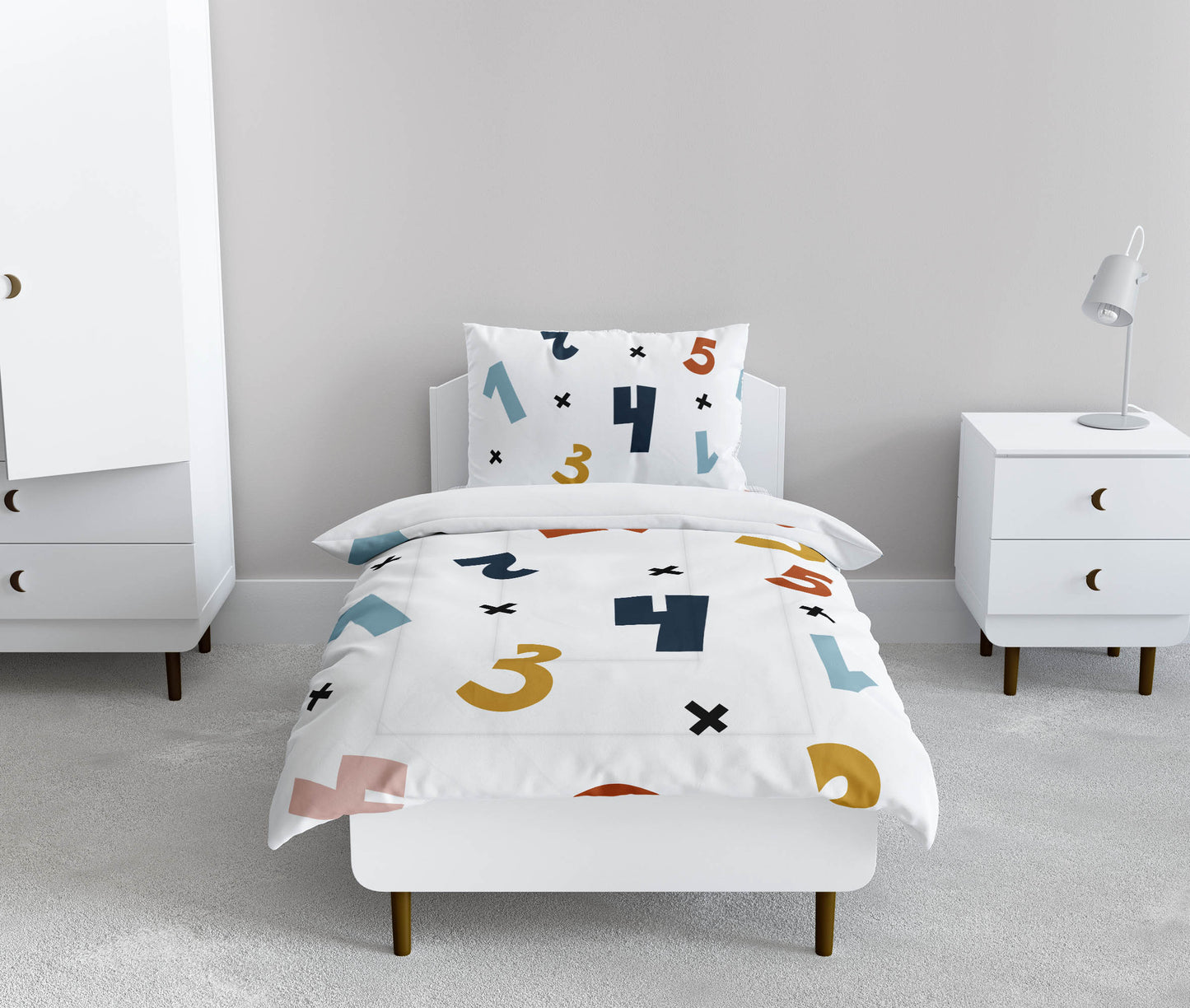 Numbers Comforter Set