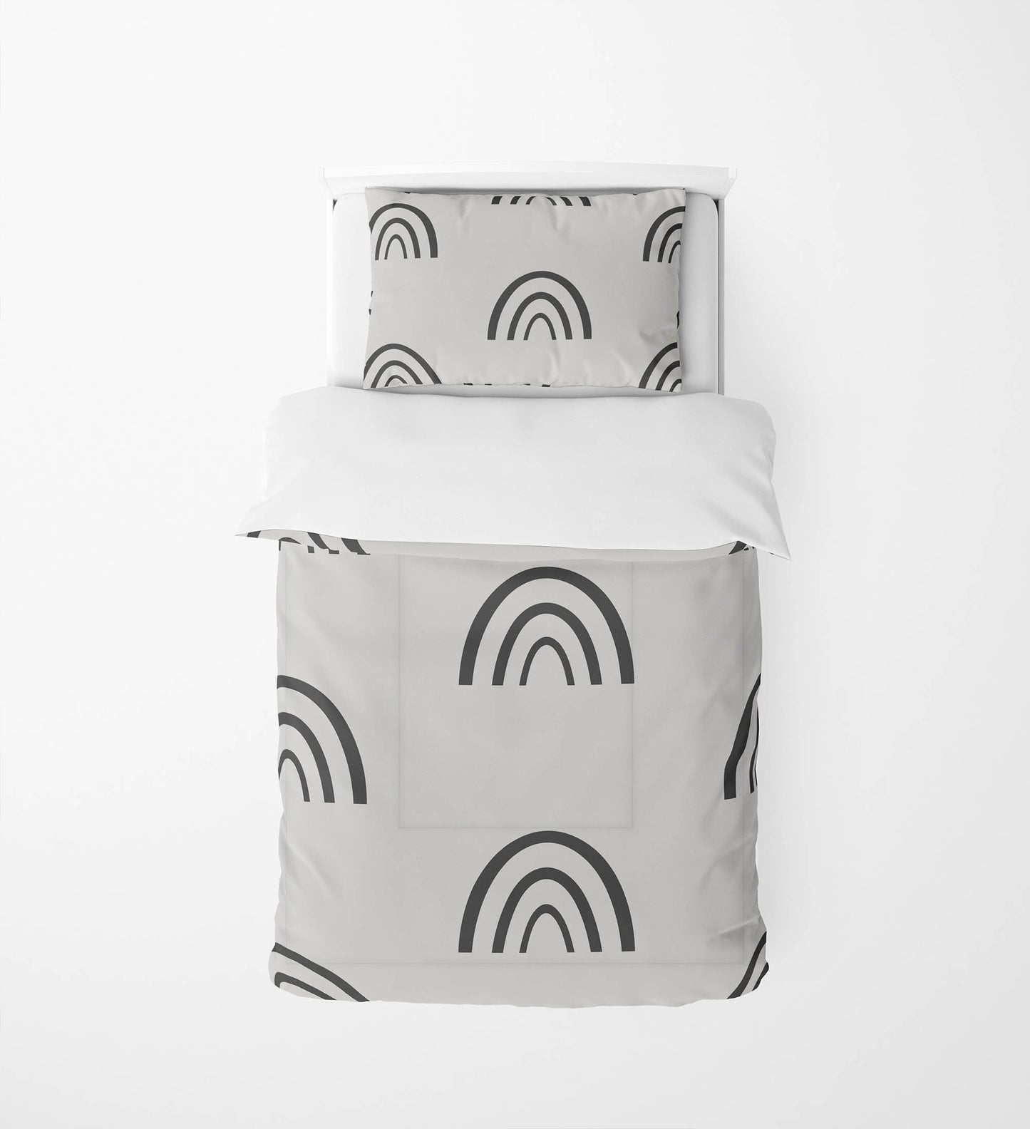 Plain Bows Comforter Set