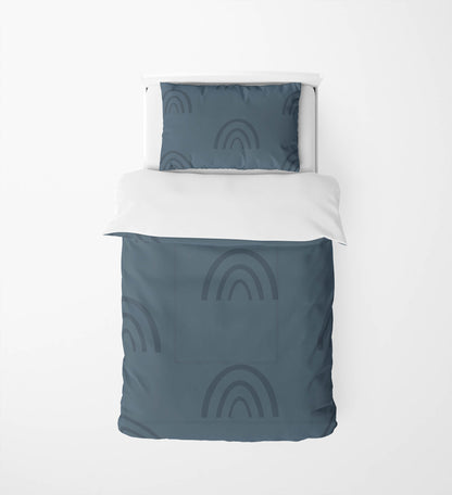 Plain Bows Comforter Set