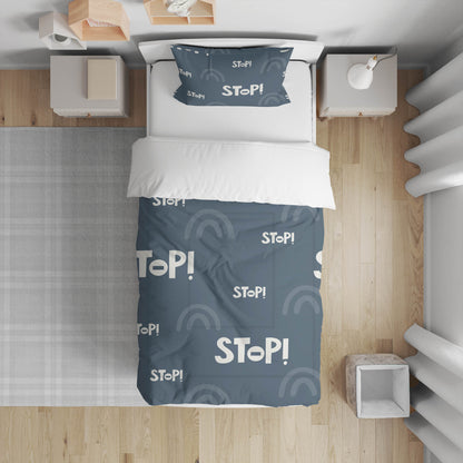 Stop Comforter Set