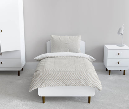 Chevron Groove Comforter Set