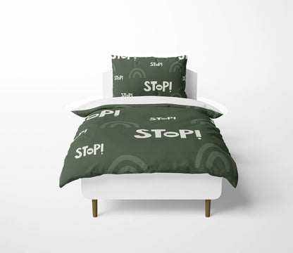 Stop Comforter Set