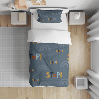 Stop Comforter Set