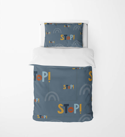 Stop Comforter Set