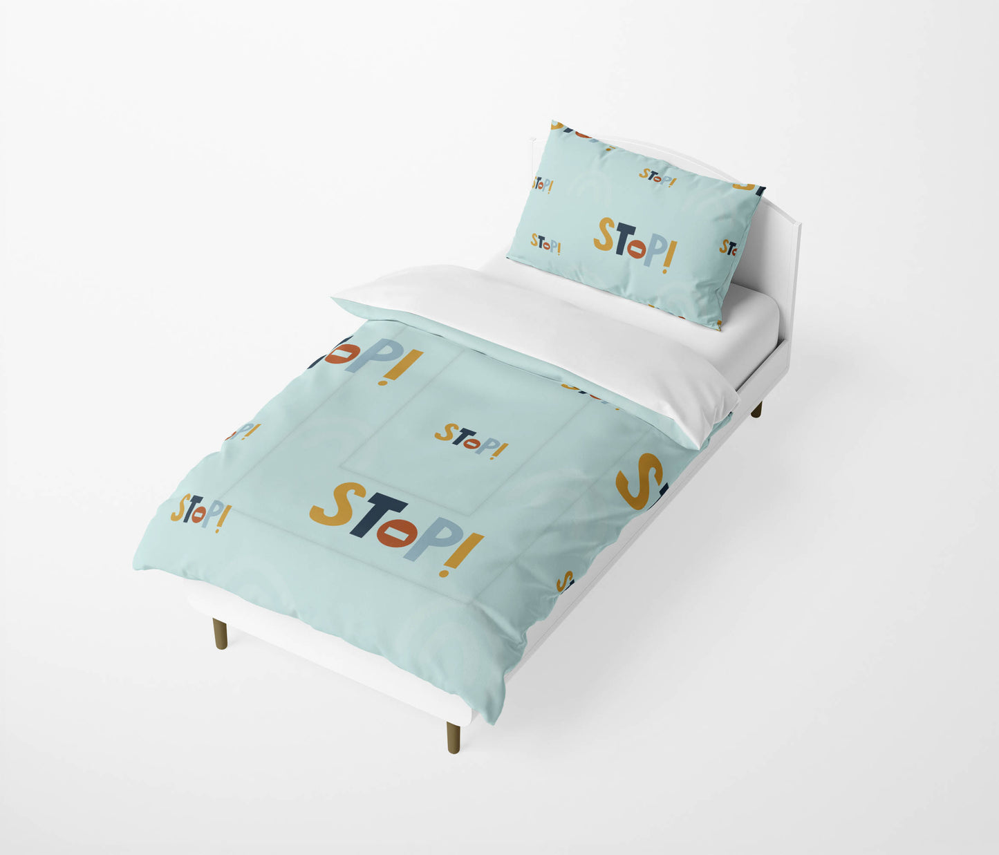 Stop Comforter Set