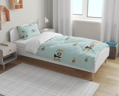 Stop Comforter Set