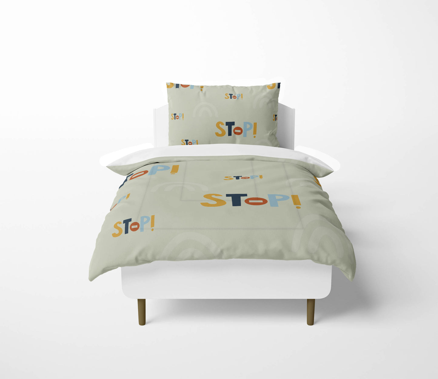 Stop Comforter Set
