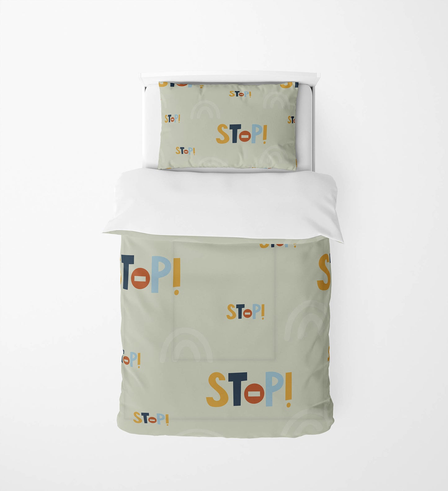 Stop Comforter Set
