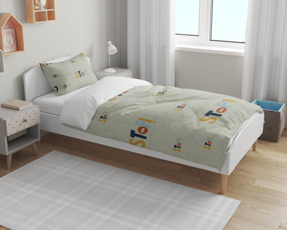 Stop Comforter Set