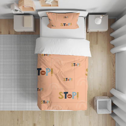 Stop Comforter Set