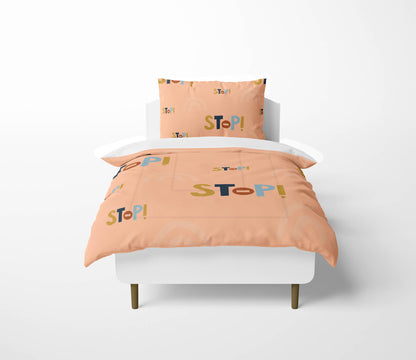 Stop Comforter Set