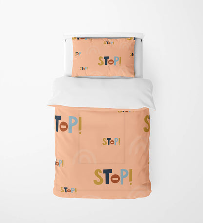 Stop Comforter Set