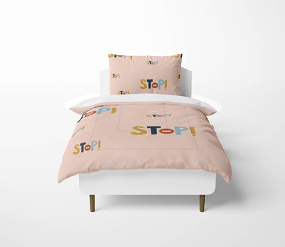 Stop Comforter Set