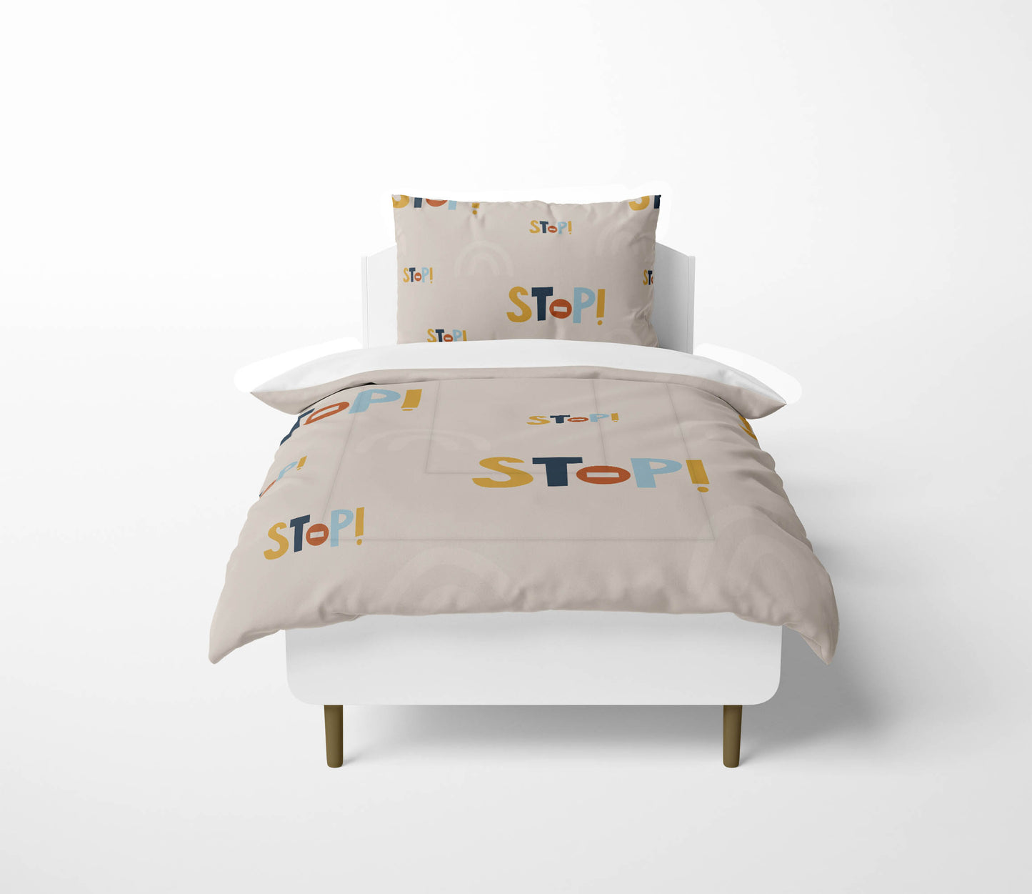 Stop Comforter Set