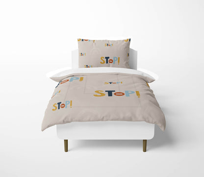 Stop Comforter Set