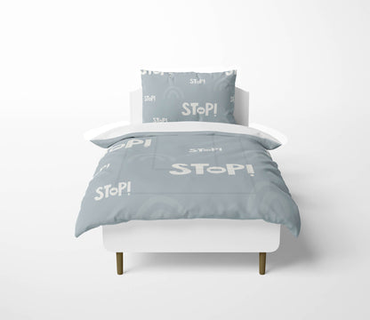Stop Comforter Set
