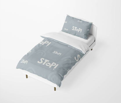 Stop Comforter Set