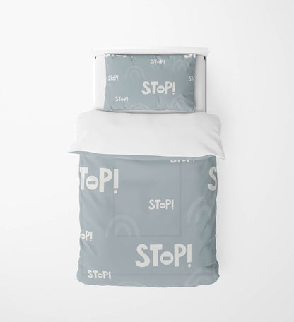 Stop Comforter Set