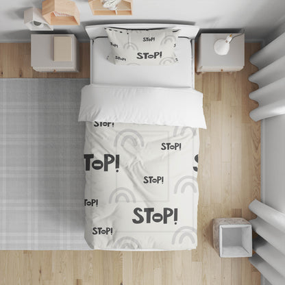 Stop Comforter Set
