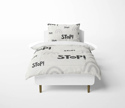 Stop Comforter Set