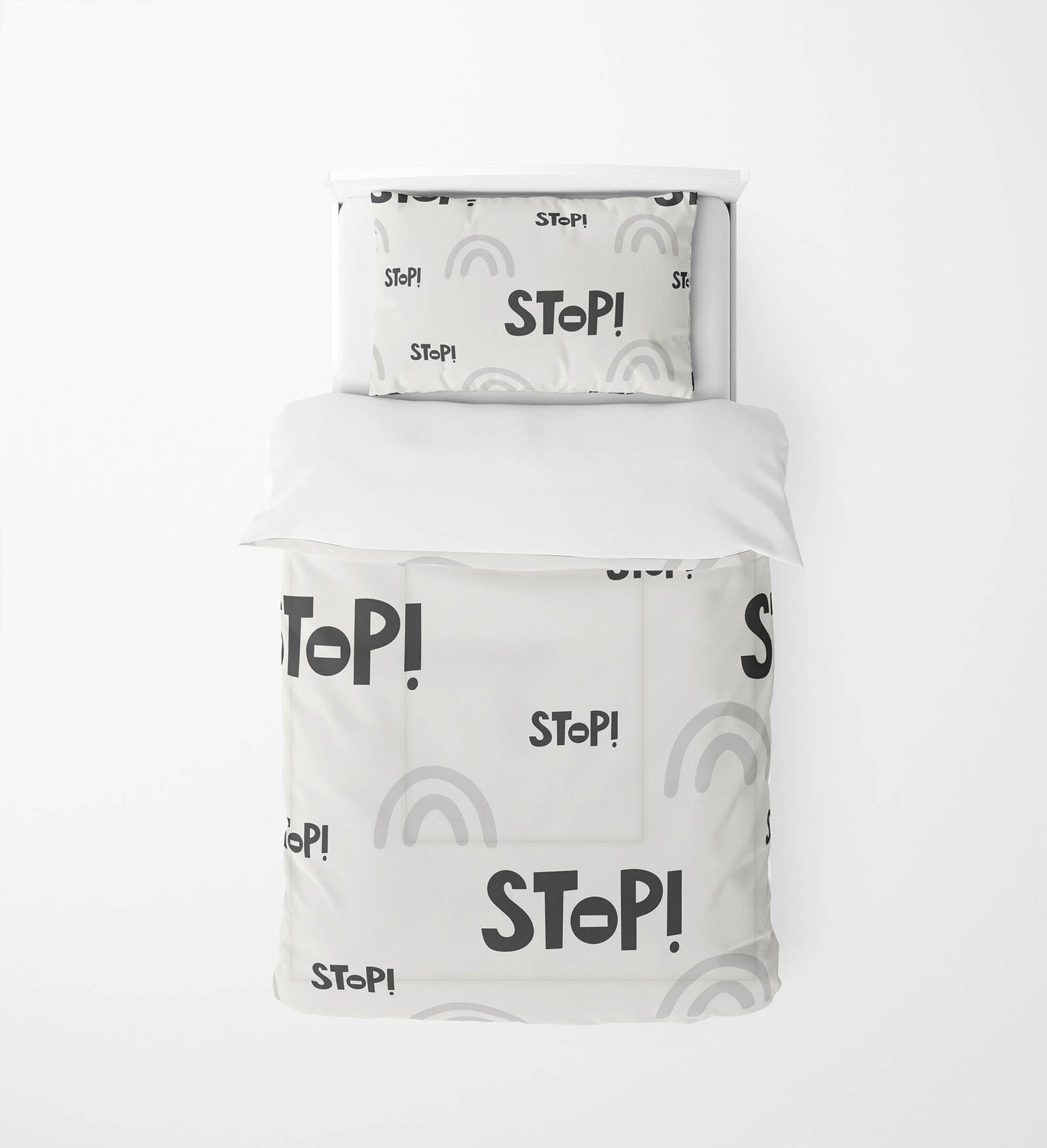 Stop Comforter Set