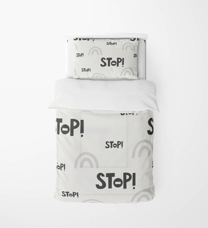Stop Comforter Set