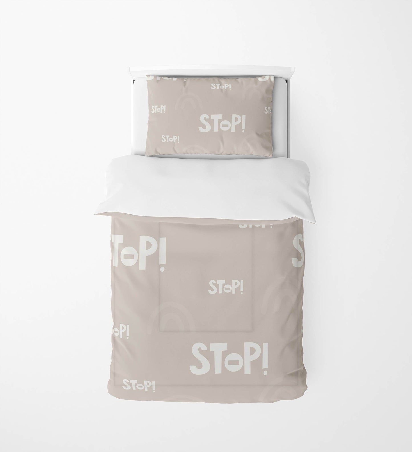 Stop Comforter Set
