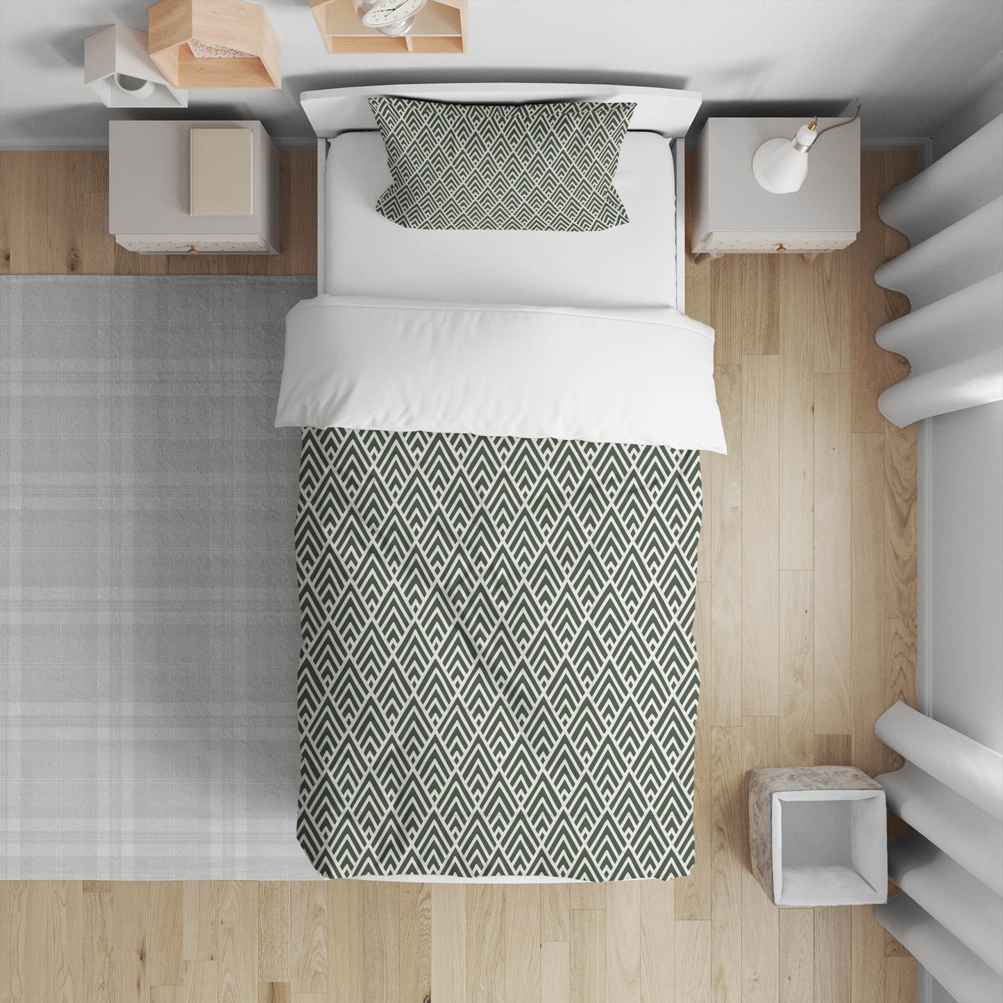 Chevron Spike Comforter Set