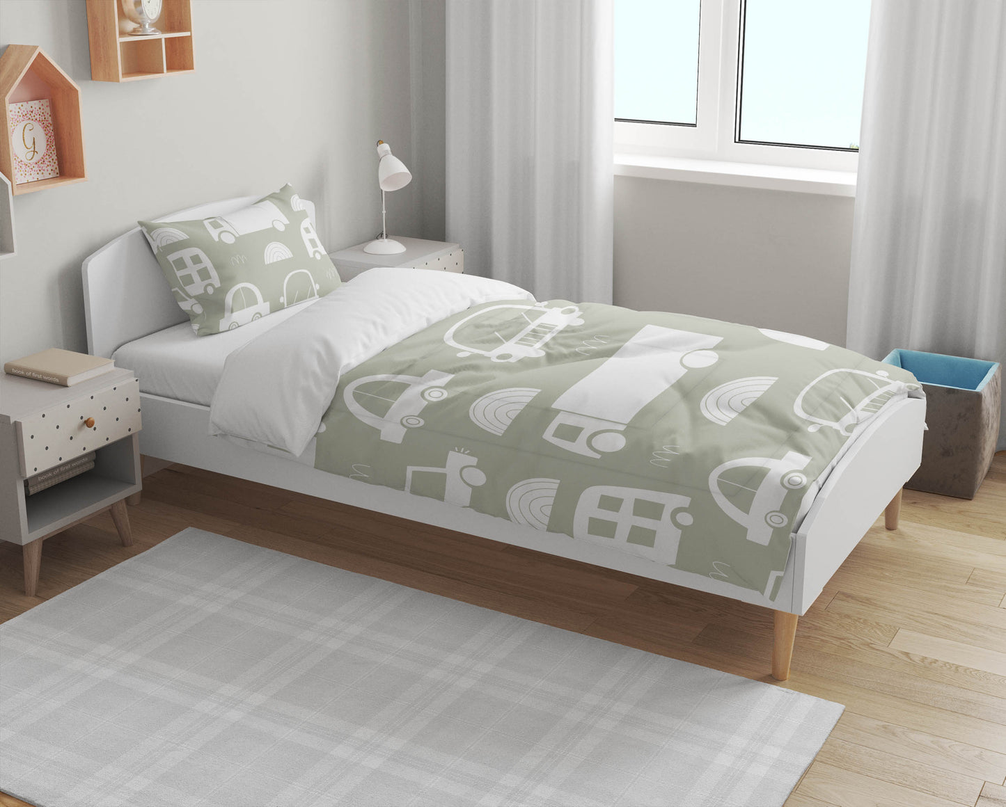 Traffic Comforter Set